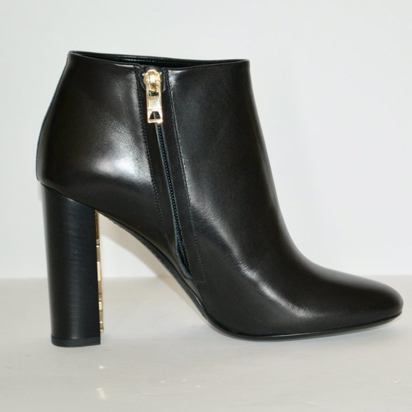 NWT AUTHENTIC BURBERRY KENNARD LEATHER ANKLE BOOTS - Picture 4 of 10